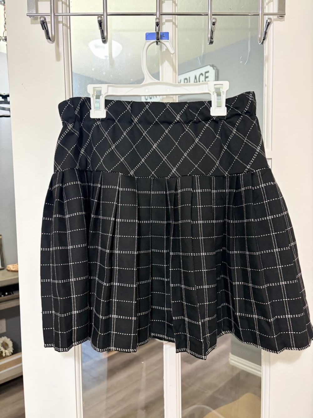 Urban Coco Pleated Skater Skirt